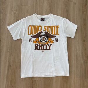 Harley Davidson Ohio State Rally T-Shirt, Size Medium